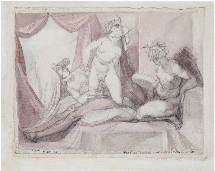 Man with Three Women